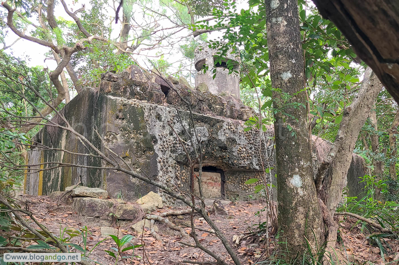 War Time Trail - WNC Gap Station 4 - PB1 Facing PB2